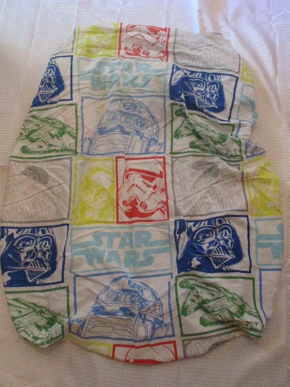 Star Wars J. Franco (Size Twin) Flat & Fitted Bed Sheets R2D2 Darth Vader C3PO